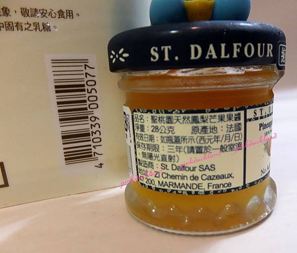 福樂頂級鮮乳優格+St. Dalfour France  法國聖桃園水果抹醬(芒果鳳梨)