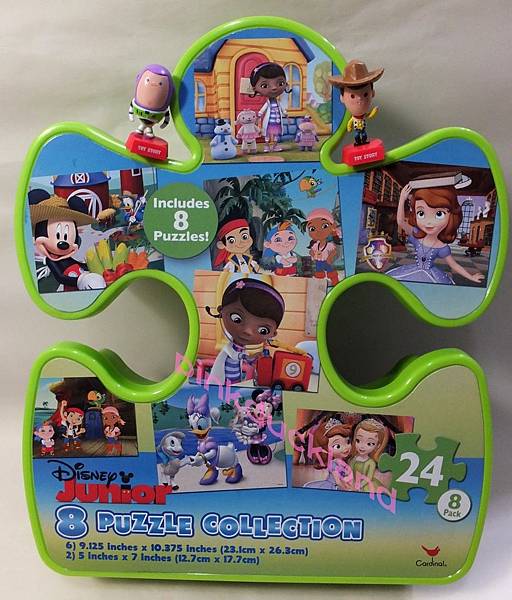 Disney Junior 小小孩拼圖 (小醫師大玩偶 小公主蘇菲亞 米奇妙妙屋 傑克與夢幻島海盜 )