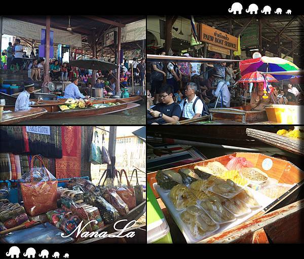 丹能莎朵歐式水上市場 (Damnoen Saduak Floating Market)