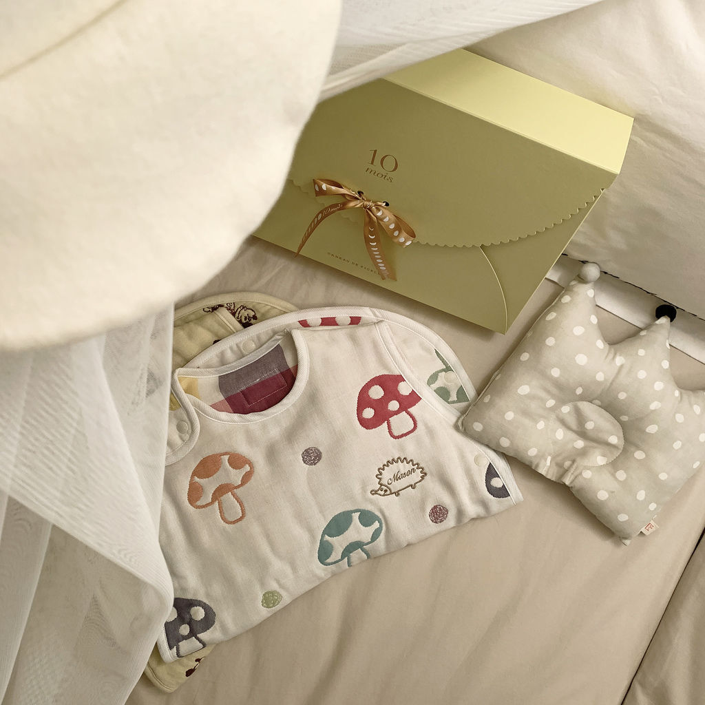 育兒 好物推薦 推薦5個可愛又實用的彌月禮 為新生兒客製專屬的祝福來自日本的六層紗蘑菇防踢被 三月是春天吧 痞客邦