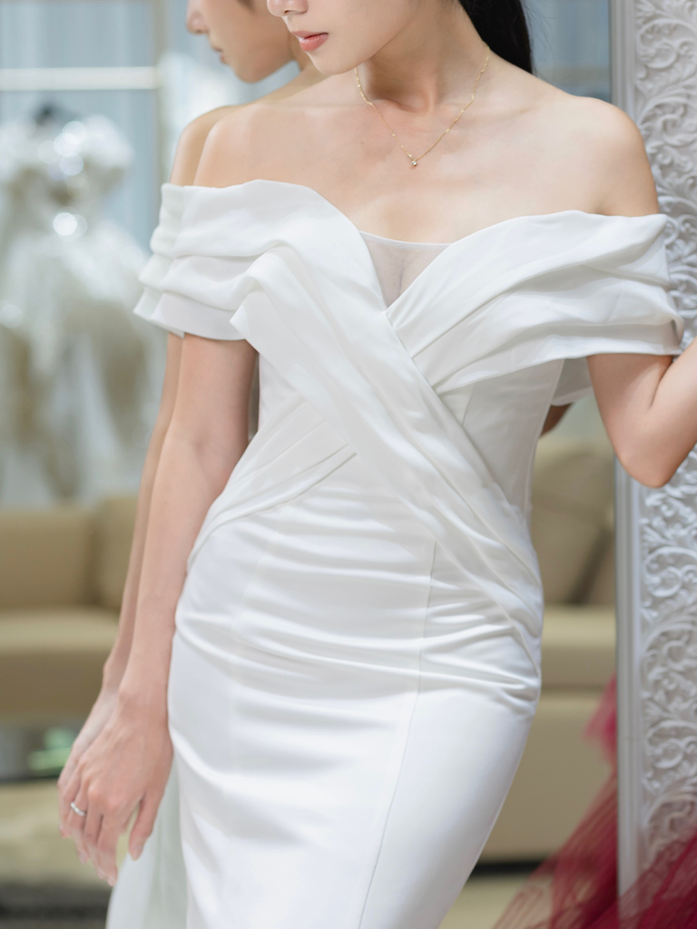 台北婚紗試穿｜VIVI BRIDE 薇薇新娘 精緻手工婚紗禮