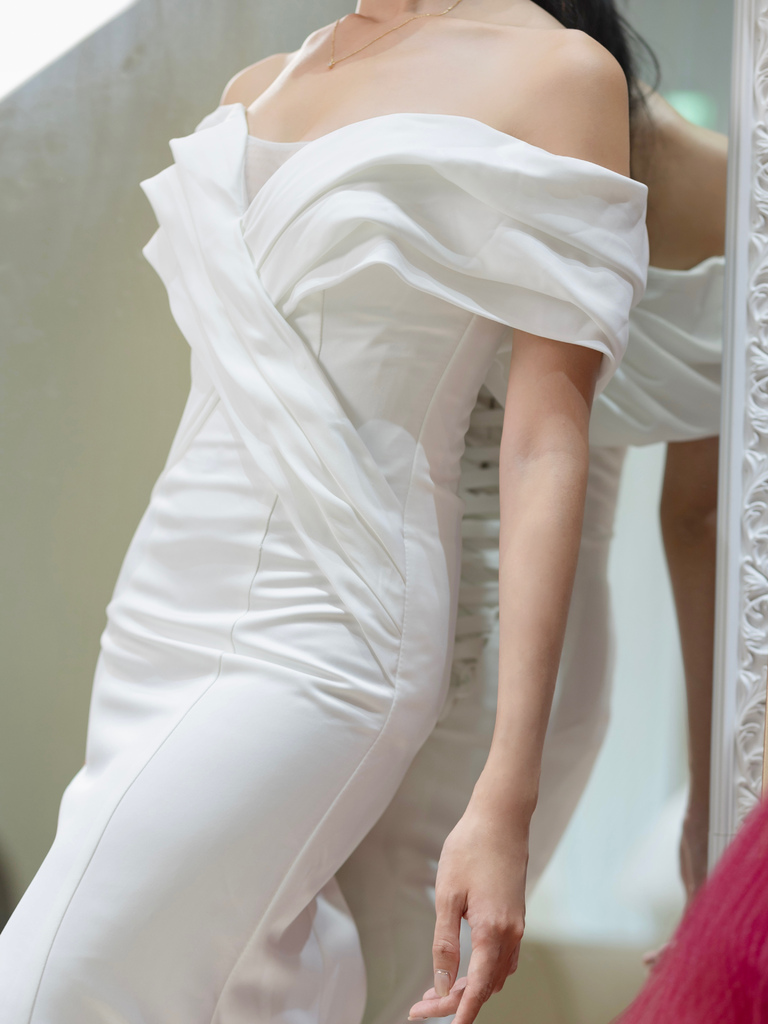 台北婚紗試穿｜VIVI BRIDE 薇薇新娘 精緻手工婚紗禮