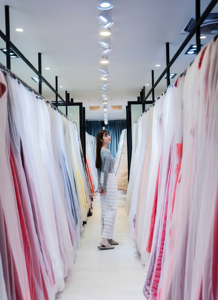 婚紗試穿│台南凱驛莎 KAISHA│一件婚紗就能讓你成為紅毯