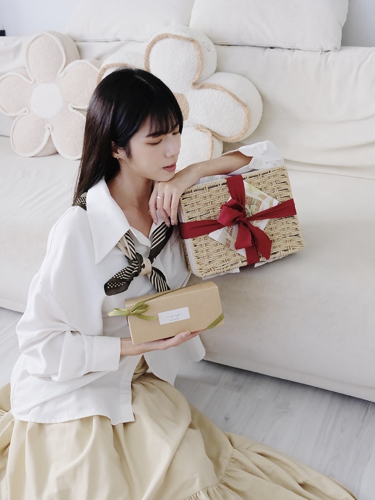 喜餅試吃 | 函絮洋果子 | 可以客製化的森林系鐵盒餅乾，用