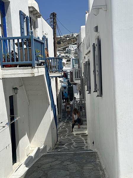 2023 8/21 Mykonos day 1舊城 蹦迪