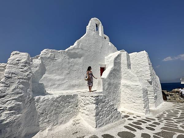 2023 8/23 Mykonos 最後半天，回到雅典，旅館