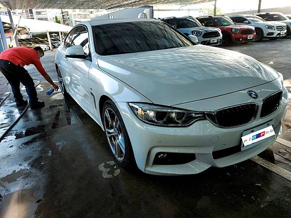 BMW 420i 小保養+電瓶更換+碟盤來令更換