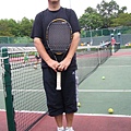 Victor's new racket