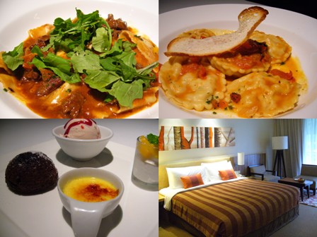 Main, Dessert & Room