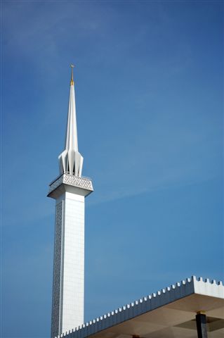 國家清真寺的尖塔