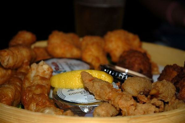 Mixed Fried Seafood 