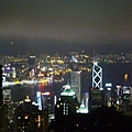 HK harbour view from the Peak