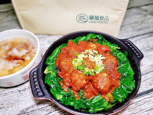 素食年菜宅配推薦  蘭揚食品  蘭田蔬食鋪小家庭素食年菜組 