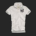 Homme Abercrombie & Fitch Polos Beau Blanc 189E-6571