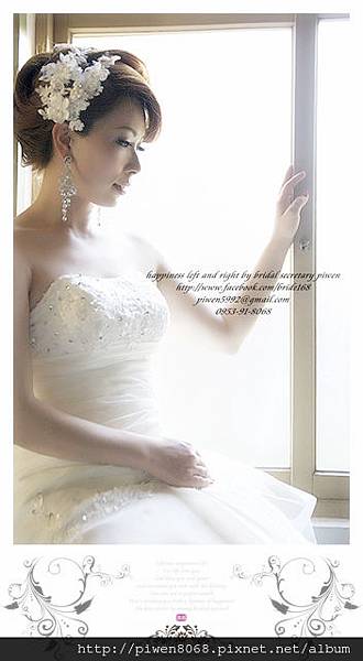 單人婚紗造型攝影❤宛霖❤輕熟女の甜美性感