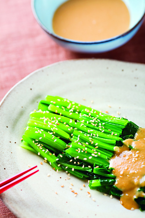 芝麻味噌醬菠菜