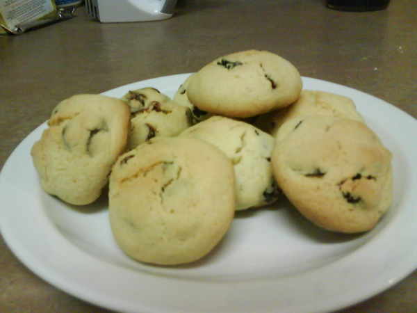 Cranberry cookies