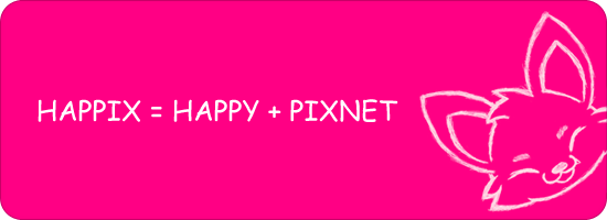 HAPPIX = HAPPY + PIXNET