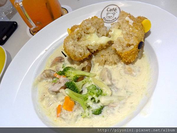 拉拉熊白醬雞肉飯@Rilakkuma Cafe