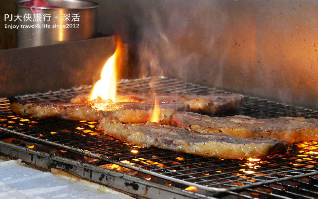 PJ台中美食嵐山炸牛排