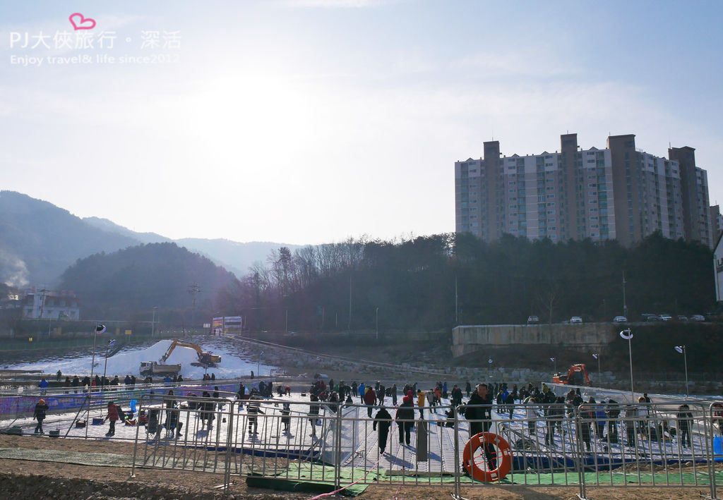 PJ大俠韓國首爾自由行自助旅遊華川冰釣節冰河上釣鱒魚節慶傳統