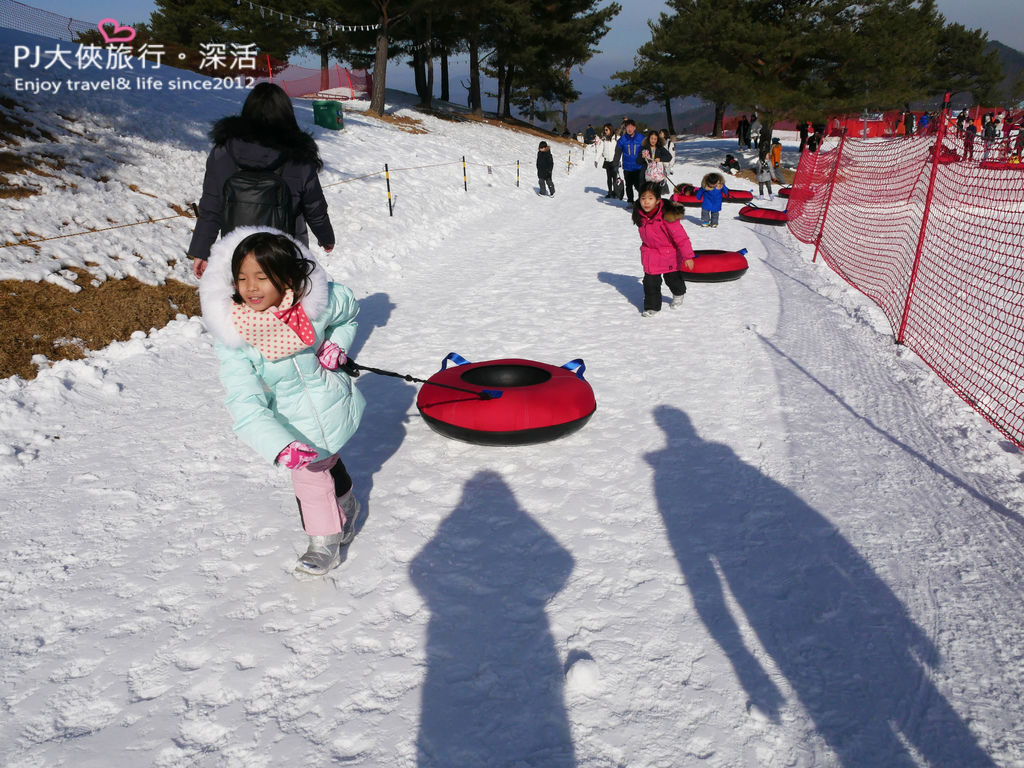 PJ大俠韓國首爾自由行自助旅遊玩雪小朋友適合冰雪王國遊樂園