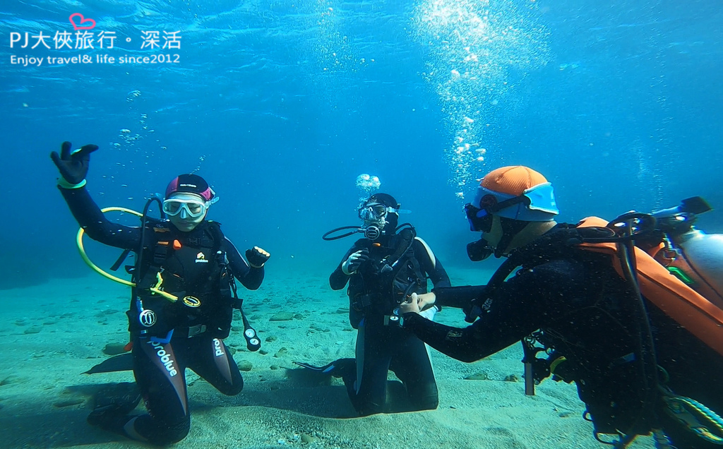 墾丁恆春潛水推薦便宜安全保險OW潛水考照體驗潛水海島瘋3日