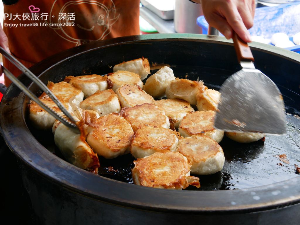 南投旅遊中興新村必去景點第三市場美食餐廳小吃推薦水煎包