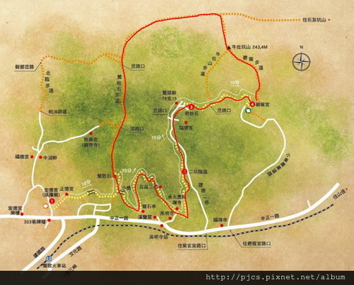 鶯歌山-登山地圖.JPG 鶯歌山-登山地圖.JPG