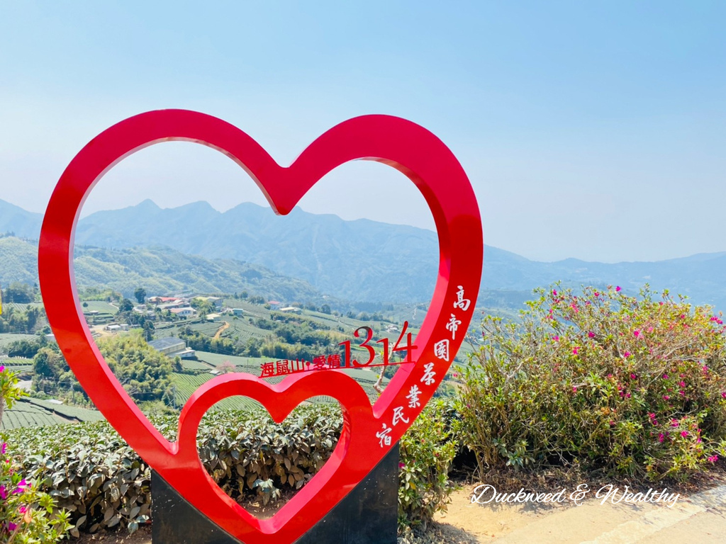 【嘉義梅山景點】瑞峰海鼠山1314「一生一世」觀景台∣131