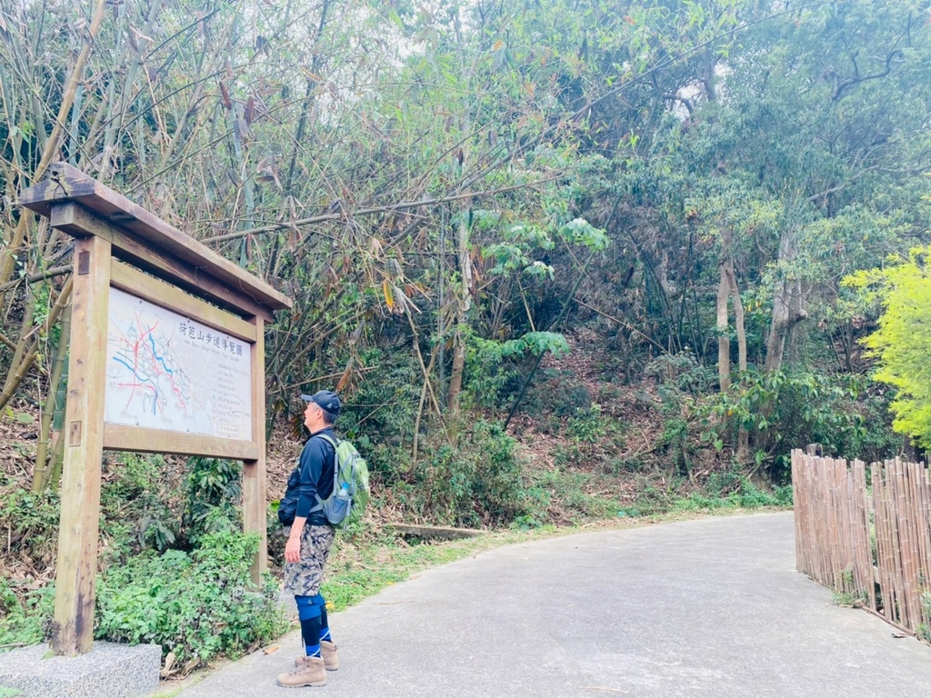 【雲林.古坑景點】攀登健走「荷苞山登山步道」眺望古坑賞桐花之