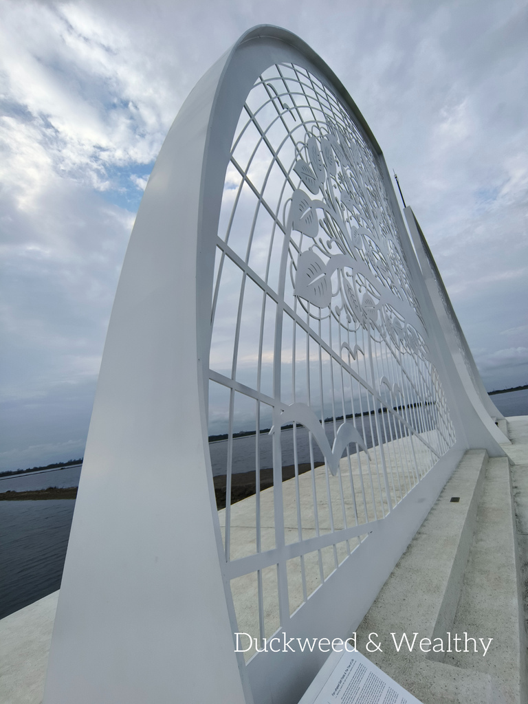 【台南將軍】青鯤鯓網美景點「生命之樹」|海上純白雙面扇形地景