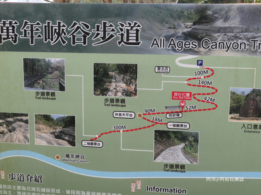 【雲林古坑景點】渾然天成的「萬年峽谷」|鬼斧神工的自然景觀|