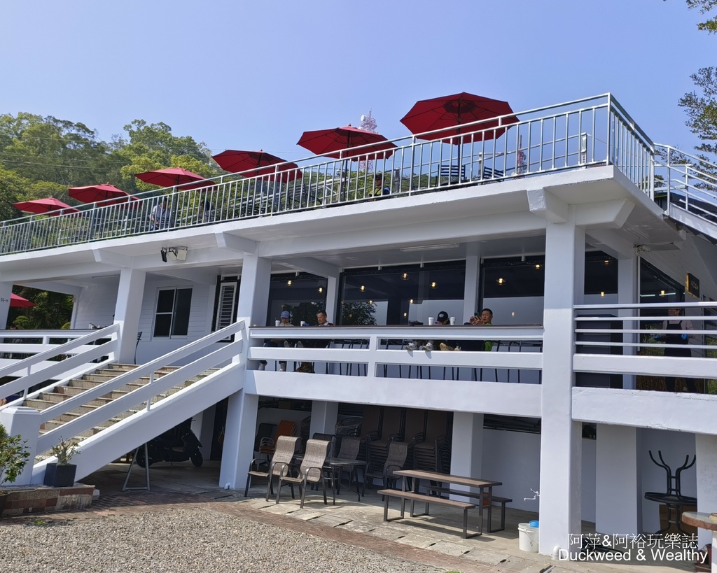 【台南．白河】關仔嶺秘境∣「雨露森林景觀咖啡」∣俯瞰山川秀麗