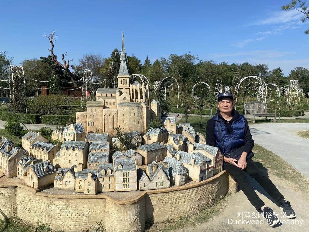 【台南〪後壁】「雅聞湖濱療癒森林」玫瑰花季|超夢幻法式玫瑰花