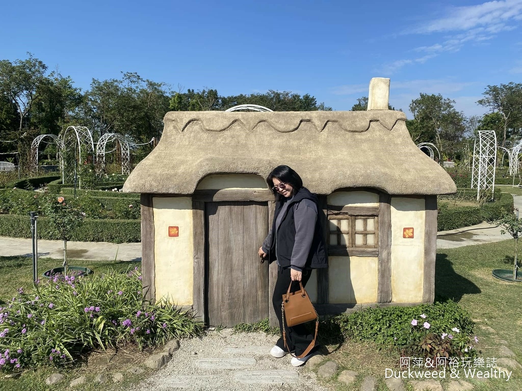【台南〪後壁】「雅聞湖濱療癒森林」玫瑰花季|超夢幻法式玫瑰花