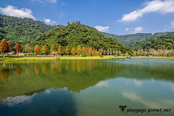 員山福園蜊埤湖，好山好水好風景