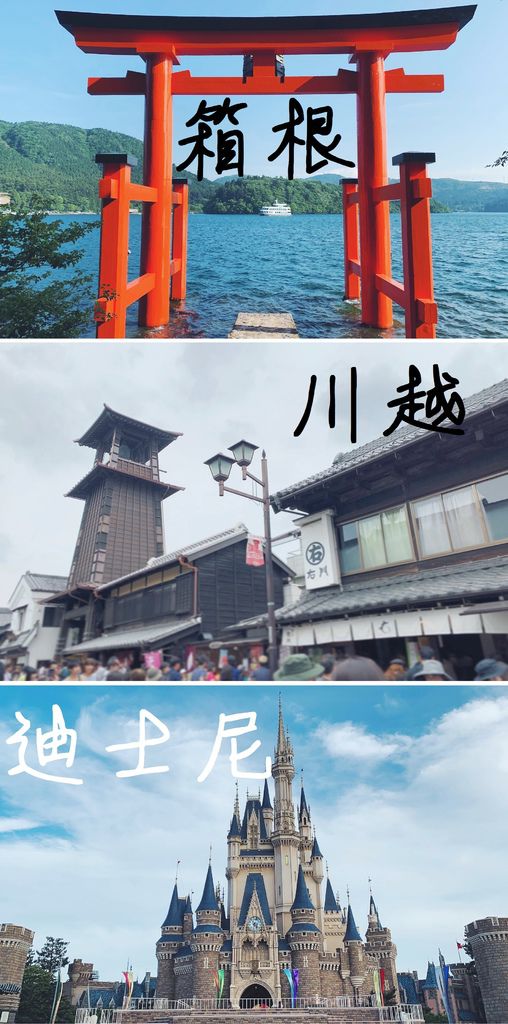 11. 箱根、川越、迪士尼