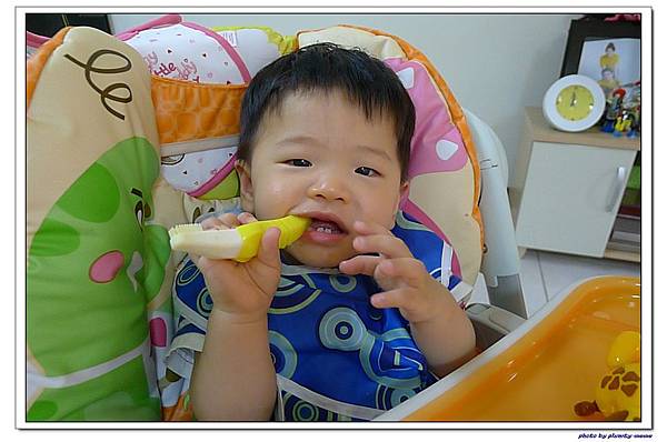 香蕉牙刷Baby Banana Brush試用 (17)