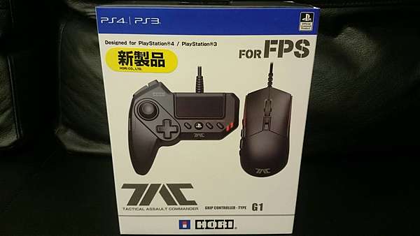 Ps4手把族玩fps的福音hori Tac G 1滑鼠開箱 齊知輩的基地外 痞客邦