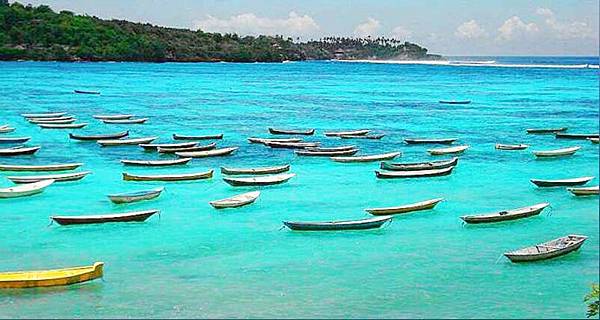 峇里島藍夢島蔚藍海景