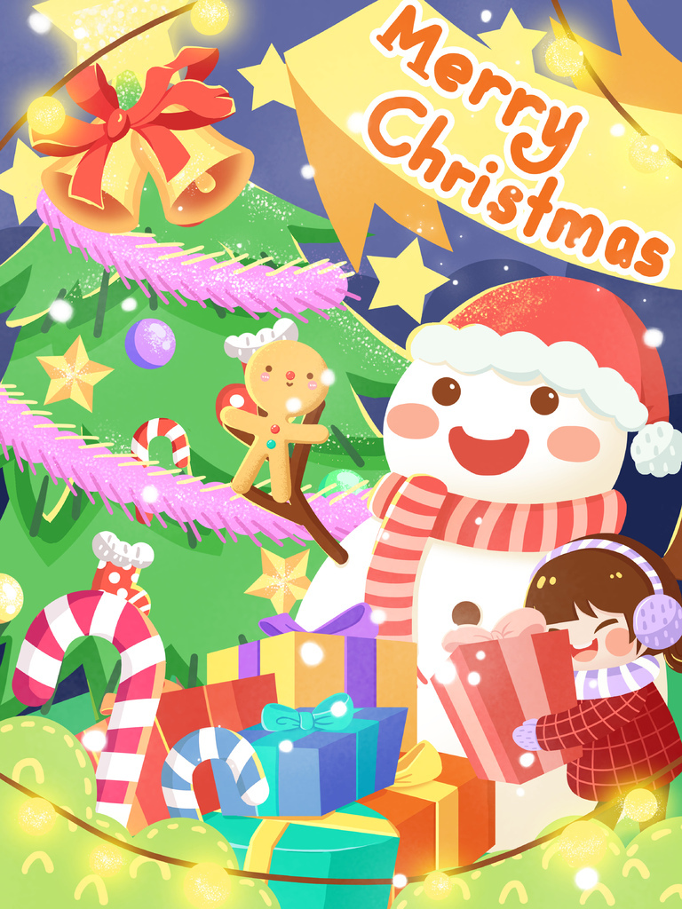 —Pngtree—christmas snowman and child moving_4219066.png —Pngtree—christmas snowman and child moving_4219066.png