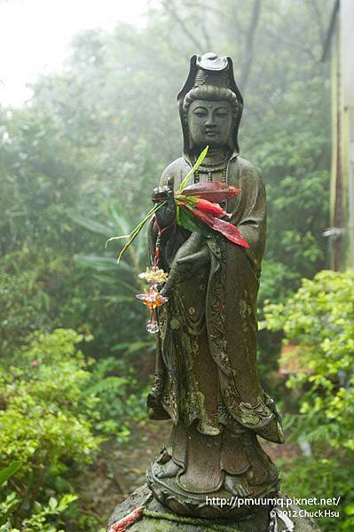 好心人獻花給觀音(觀音山硬漢嶺).jpg