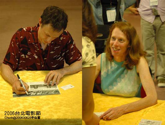 Dominique Abel , Fiona Gordon簽名 (愛上冰山的女人 L'Iceberg)