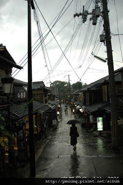 京都的雨