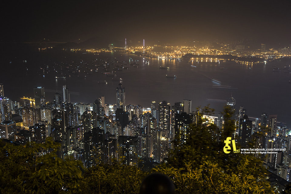 『香港之旅』漫步太平山午夜時（世界三大夜景之香港太平山夜景）