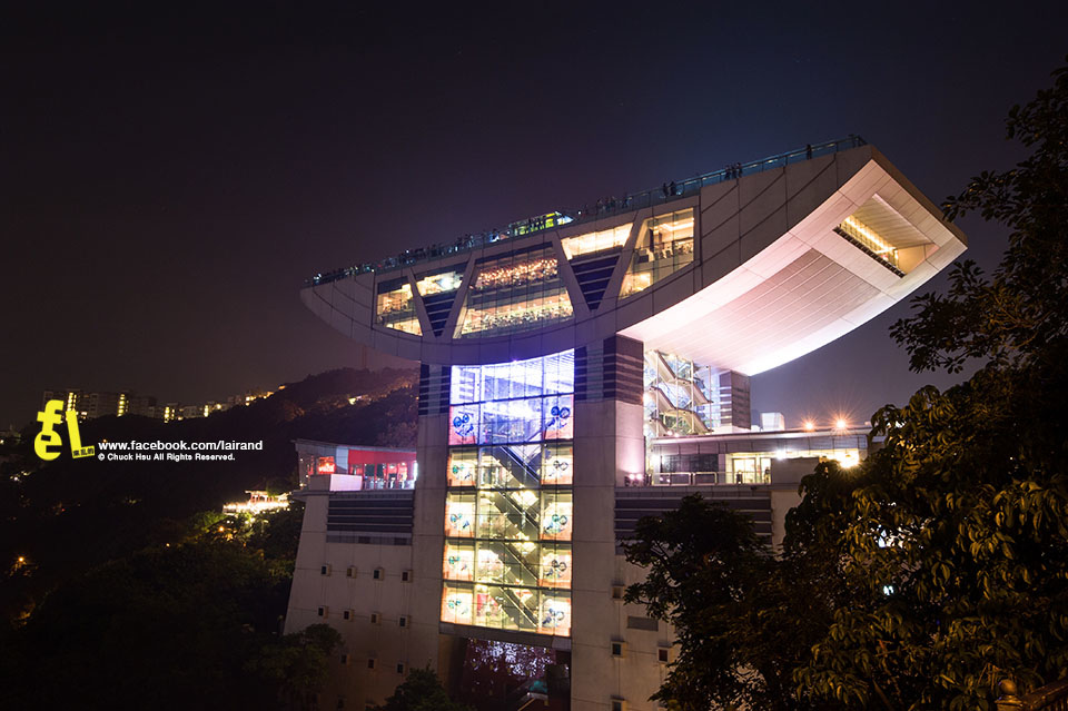 『香港之旅』漫步太平山午夜時（世界三大夜景之香港太平山夜景）