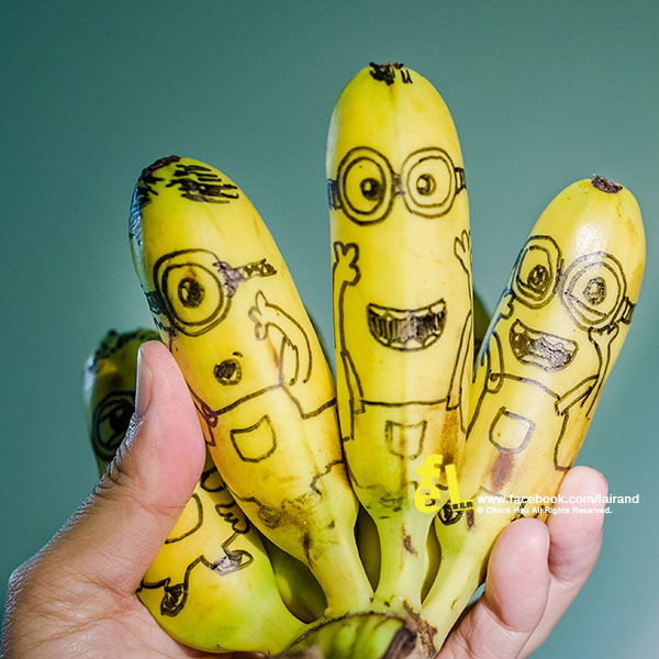 『塗鴉』Minions暴走的小小兵，進擊的芭吶吶banana 