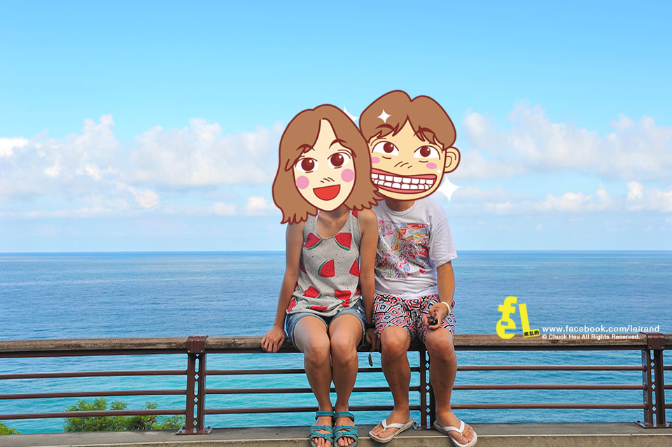 『花東慢遊』多良車站。神隱在太平洋上的月台