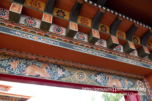 不丹的建築彩繪的多彩多姿(2010台北花博 Taipei Expo).jpg